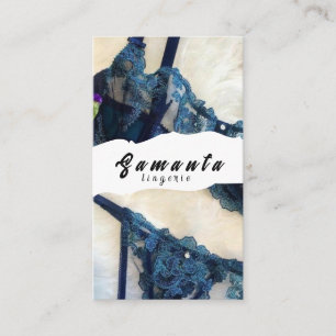 Carte de visite lingerie