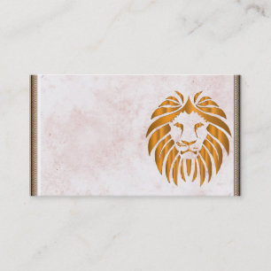 Carte de visite Lion