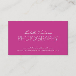 CARTE DE VISITE LISSE DE PHOTOGRAPHIE DU