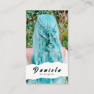 Carte De Visite Liste de cheveux jolie