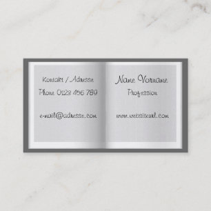 Carte De Visite Livre