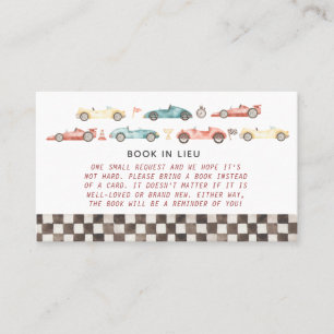 Carte De Visite Livre de voiture en lieu et place