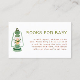 Carte De Visite Livres Baby showers pour bébé