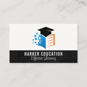Carte De Visite Livres d'éducation   Logo du Casquette