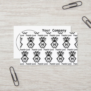 Carte De Visite Lizard tribal à la corne du Texas