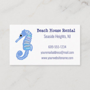 Carte De Visite Location de vacances à Seahorse Beach House