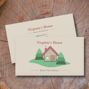 Carte De Visite Location de vacances, Bed & Breakfast