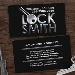 Carte de visite Locksmith Services