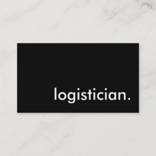 Carte De Visite logisticien