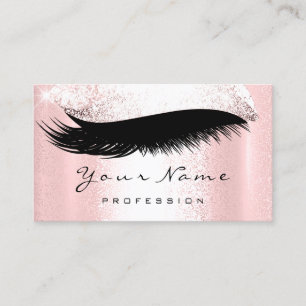 Carte De Visite Logo Artiste maquillage Professionnel Lux Lashes R