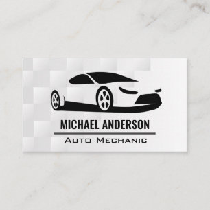 Carte De Visite Logo auto moderne   Services de voiture