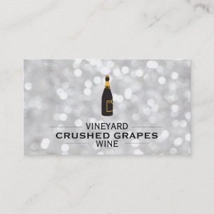 Carte De Visite Logo avec Dividers Champagne (livre blanc)