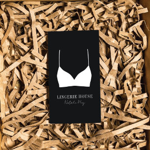 Carte De Visite Logo Boutique Lingerie de luxe
