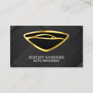 Carte De Visite Logo Car Gold Services Auto