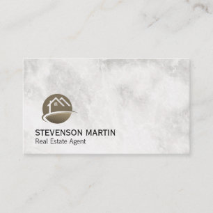 Carte De Visite Logo d'accueil   Immobilier