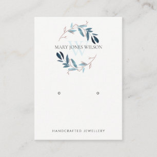 CARTE DE VISITE LOGO D'AFFICHAGE A FILM ROSE BLEU