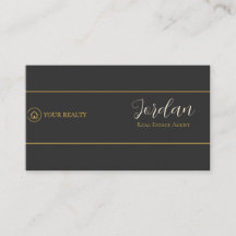 Logo d'agent immobilier Charcoal Gold Real Estate