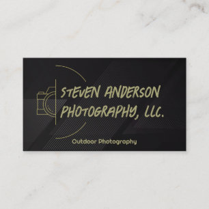Carte De Visite Logo de caméra en ligne art Photographe Artist