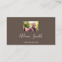 Logo de code QR Photo personnalisée Brown