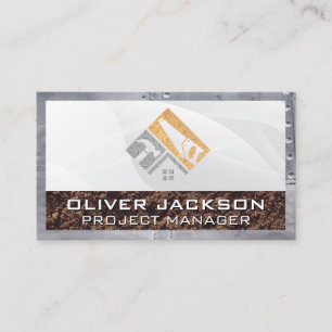 Carte De Visite Logo de construction   Développement du bâtiment