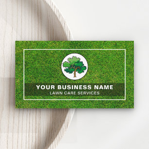 Carte De Visite Logo de Green Tree Jardinage Aménagement Paysager