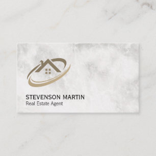 Carte De Visite Logo de la maison Realtor