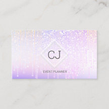 Logo de Parties scintillant holographique moderne