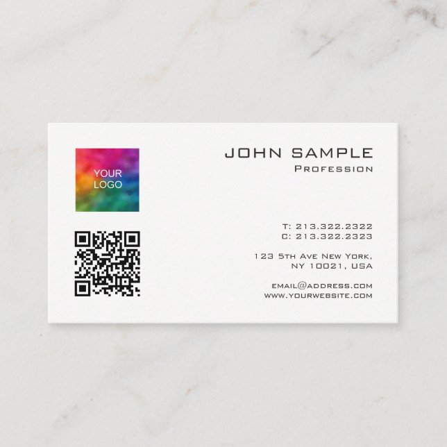 Carte De Visite Logo de téléchargement du Modèle professionnel Sca (Devant)