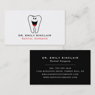 Carte De Visite Logo Dentiste, Dentistère, Dentiste