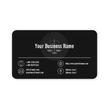 Logo d'entreprise Icônes blanches Classy Black