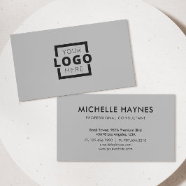 Carte De Visite Logo d'entreprise personnalisé Entreprise moderne