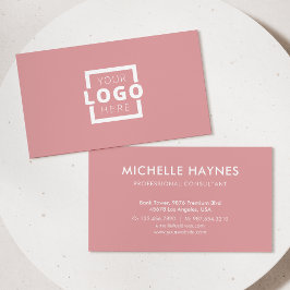 Carte De Visite Logo d'entreprise personnalisé Entreprise moderne