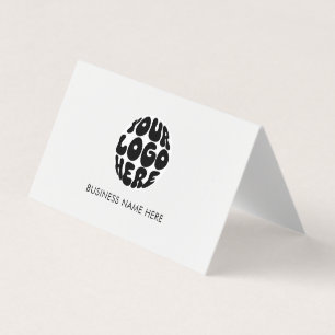 Carte De Visite Logo d'entreprise personnalisé Marketing d'entrepr