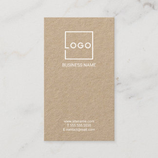 Carte De Visite Logo d'entreprise personnalisé professionnel
