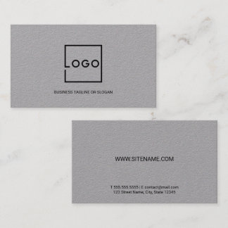 Carte De Visite Logo d'entreprise personnalisé professionnel