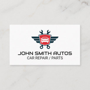 Carte De Visite Logo des clés automatiques   Réparation de voiture