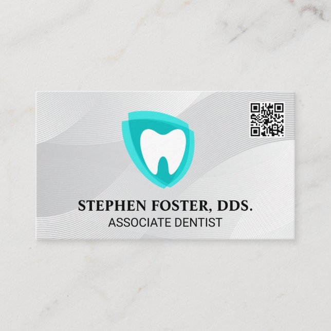 Carte De Visite Logo des dents | Professionnels dentaires (Devant)