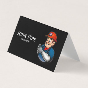 Carte De Visite logo des services de plomberie