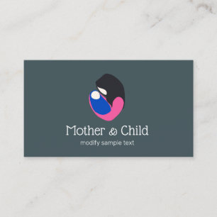 Carte De Visite Logo Doula de naissance prénatale