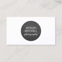 Logo du cercle de tableau noir pour photographes,