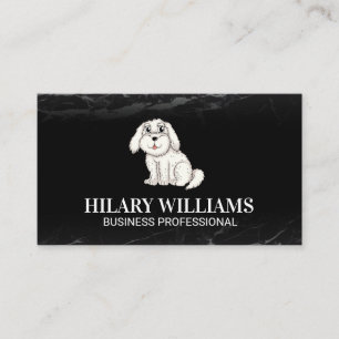 Carte De Visite Logo du chien   Services animaux