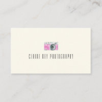 Logo du photographe de l'aquarelle rose