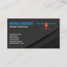 Logo du signal audio du microphone