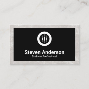 Carte De Visite Logo du Stock d'entreprise