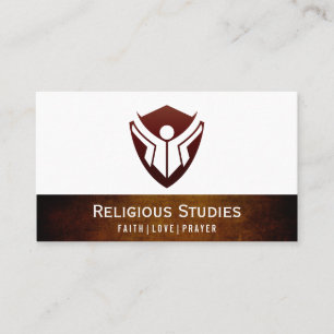 Carte De Visite Logo Education (Texture Vintage)