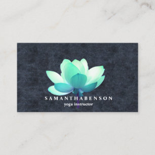 Carte De Visite Logo Élégant Aquarelle Zen Yoga Santé Guérison