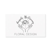 Logo élégant Boho Hands & Flower Florist