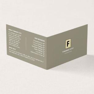 Carte De Visite Logo et photo personnalisés, affaires et finances