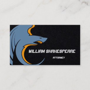 Carte De Visite Logo Flying Shark