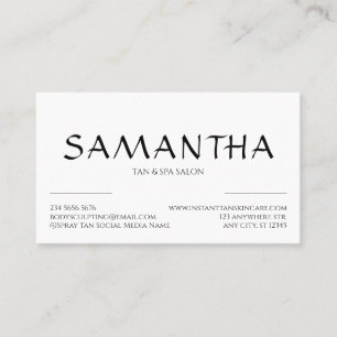 Carte De Visite Logo Forme Simple Propre Moderne